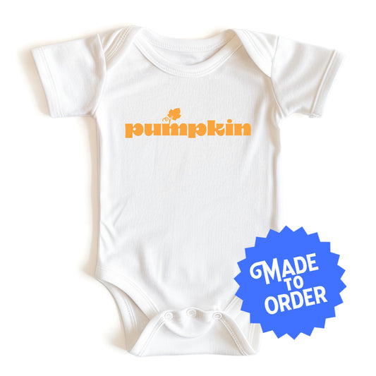 Pumpkin - Baby Romper