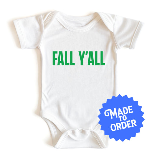 Fall Y'all - Baby Romper