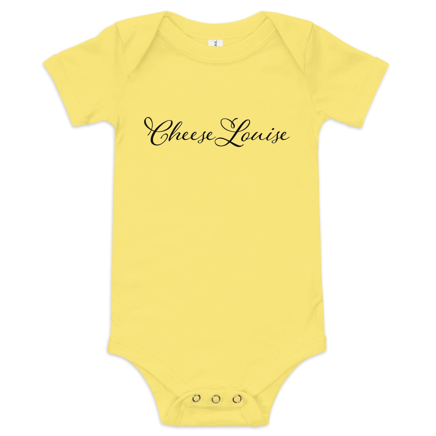 Cheese Louise Bodysuit Yellow