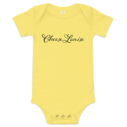 Cheese Louise Bodysuit Yellow