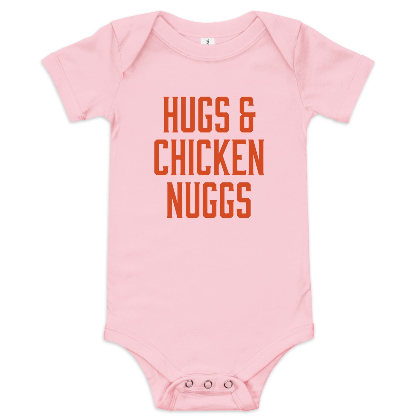 Hugs Chicken Nuggs Bodysuit Pink