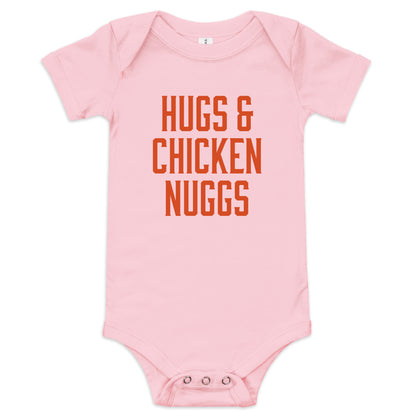 Hugs Chicken Nuggs Bodysuit Pink