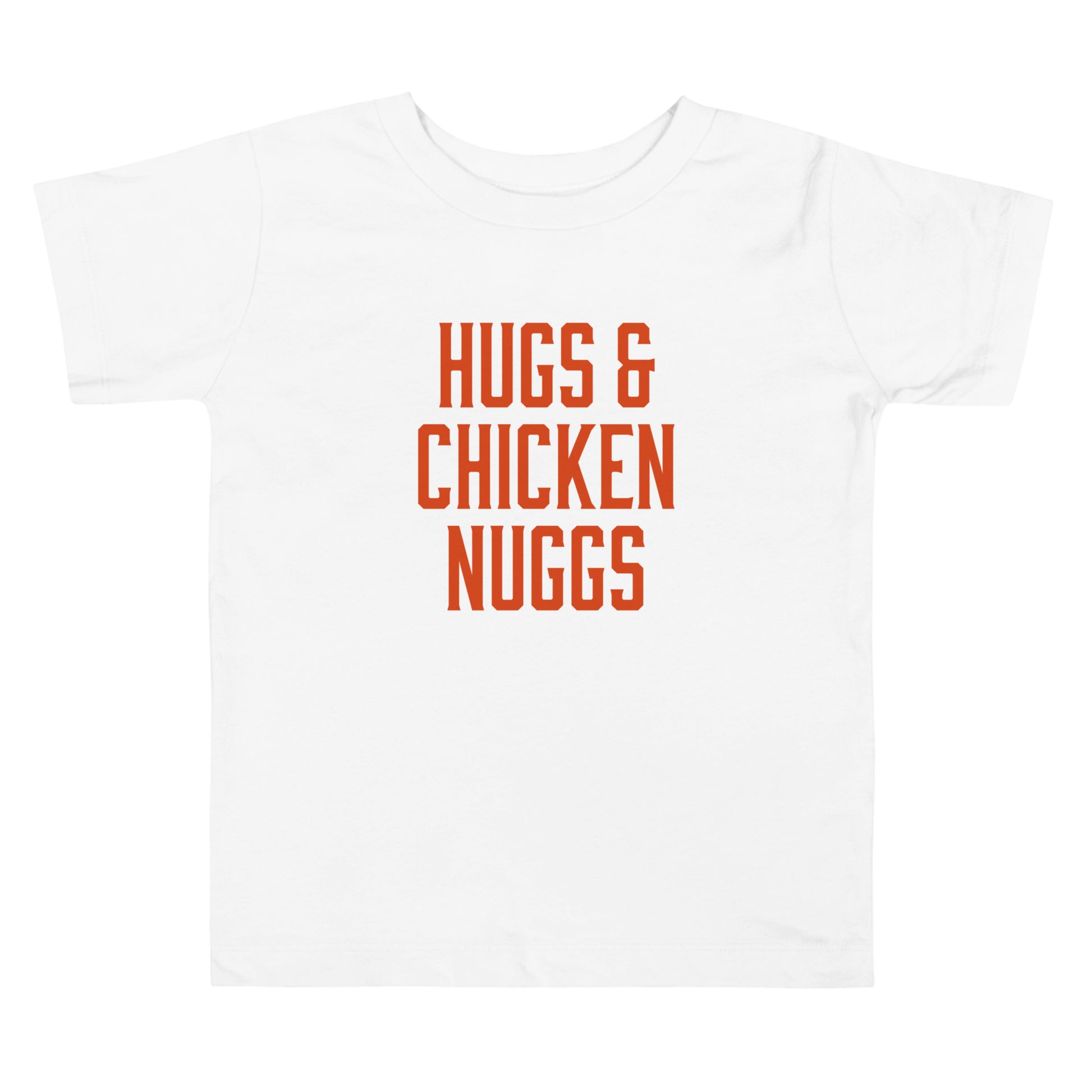 Hugs Chicken Nuggs Tee White