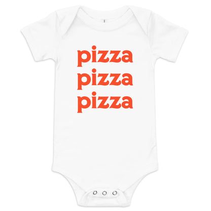 Pizza Pizza Pizza Bodysuit White