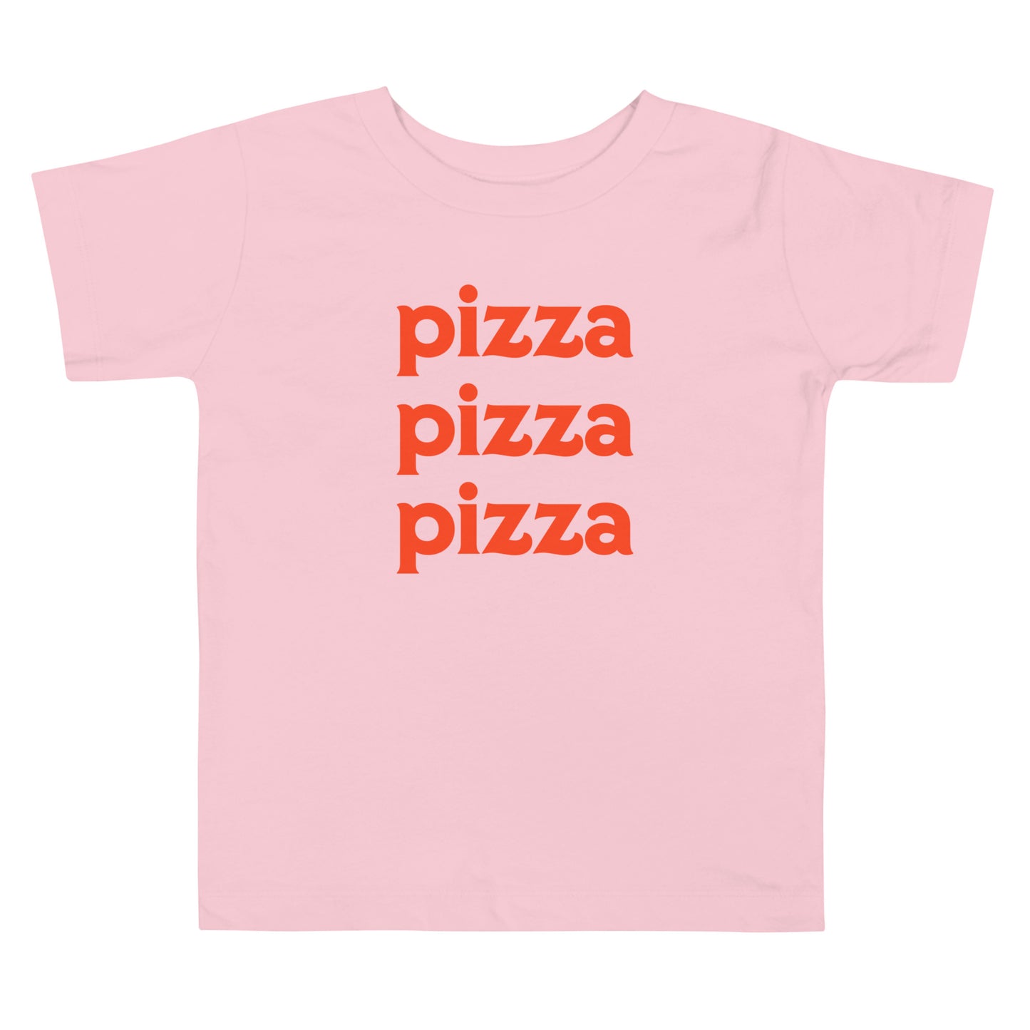 Pizza Pizza Pizza Tee Pink