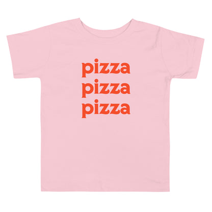 Pizza Pizza Pizza Tee Pink