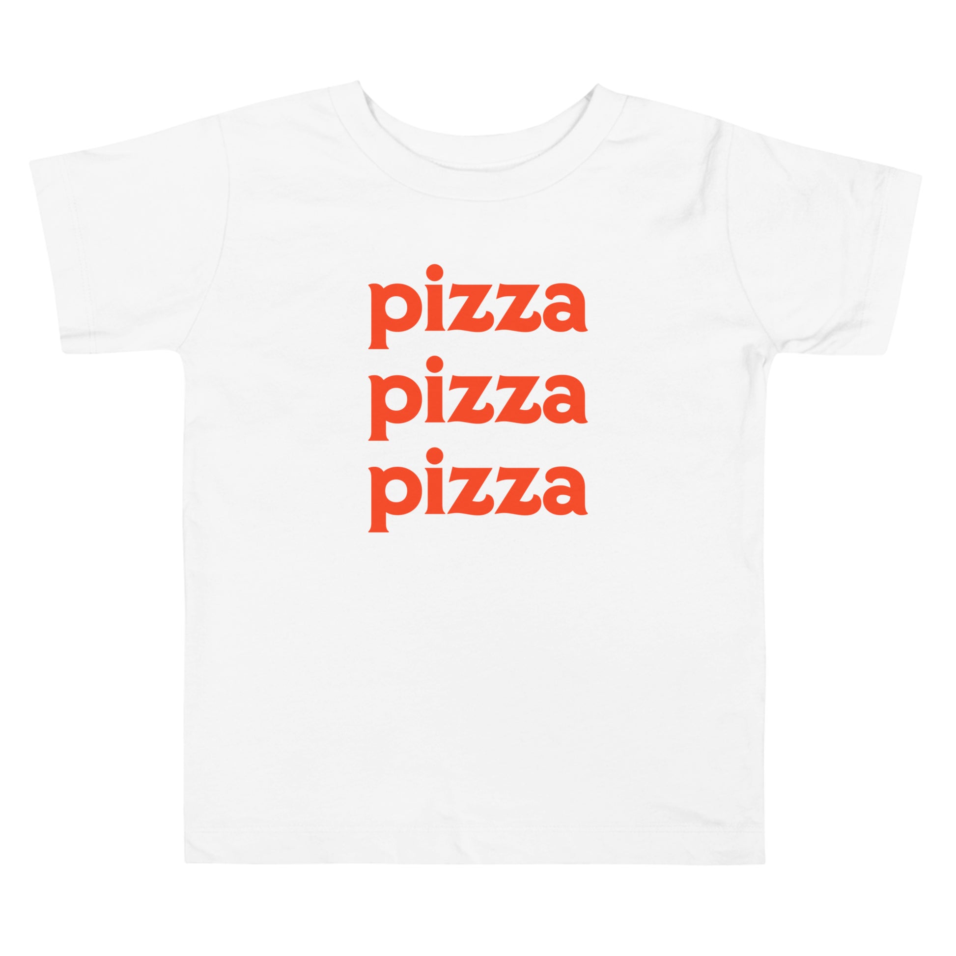 Pizza Pizza Pizza Tee White